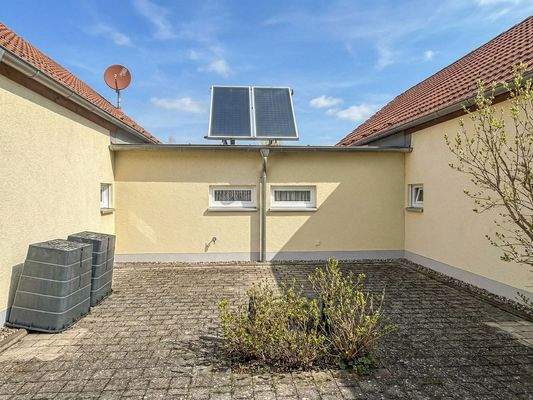 Solarthermische Aufdachanlage