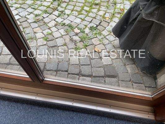 Holzfenster Detailansicht