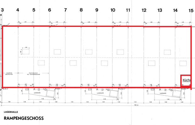 Grundriss als markiert