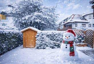 Auch im Winter glücklich wohnen