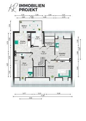 MKS_Grundriss DG Ebene 1 
