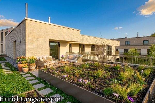 Dachterrasse mit Dachgarten