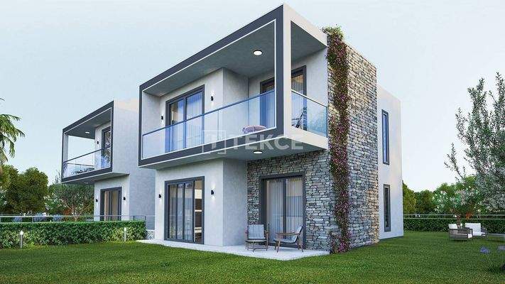 Flats in a Project with Shopping Mall in Adabükü Bodrum