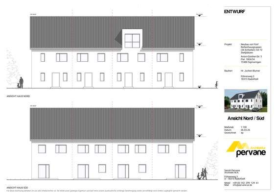 Bauplanung Aussenansicht