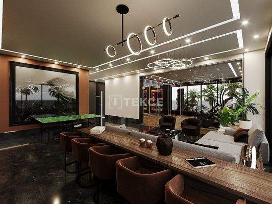 Apartments in a Complex with Pool in a Natural Setting in Alanya