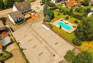 Blick auf das Gelände