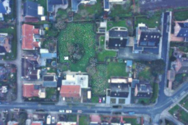 Aufsicht Umgebung weichgezeichnet