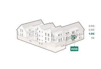 Lage der Wohnung 08 im Gebäude