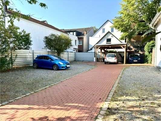 Baugrundstück, Stellplätze