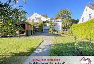 Hausansicht Garten
