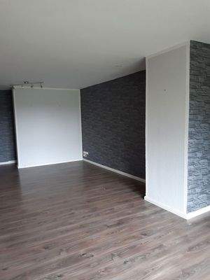 Wohnzimmer vom Fenster aus