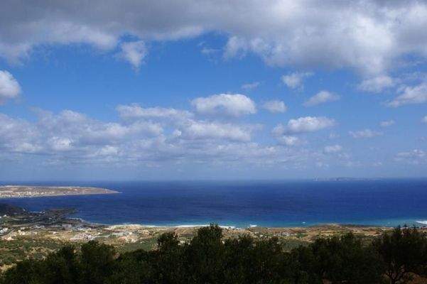 Kreta, Roussa Ekklisia: Baugrundstück mit Meerblick in der Gegend von Sitia zu verkaufen