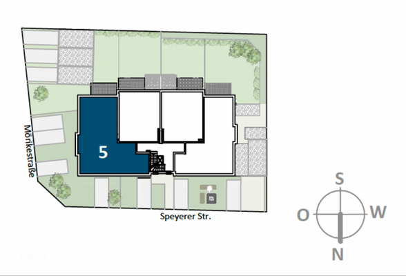 Anordnung Wohnung OG