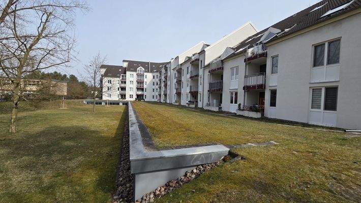 Gartenseite des Gebäudes