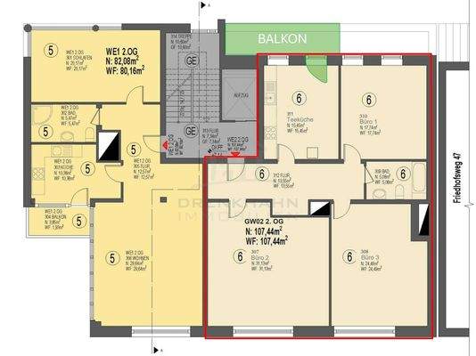 Grundriss 2.OG rechts