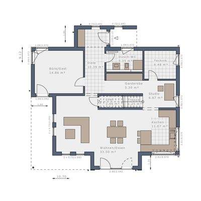 Grundriss Erdgeschoss