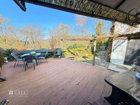 Terrasse mit Westausrichtung