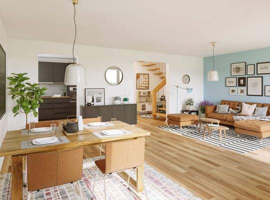 Doppelhaus-Duett-125-Wohnbereich-Town&amp;Country Haus