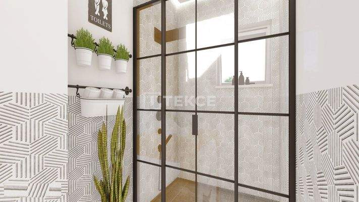 Furnished Building with Horizontal Architecture in Istanbul