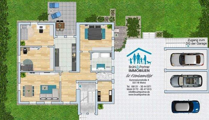 EG - ca 111 qm - 4 Zimmer