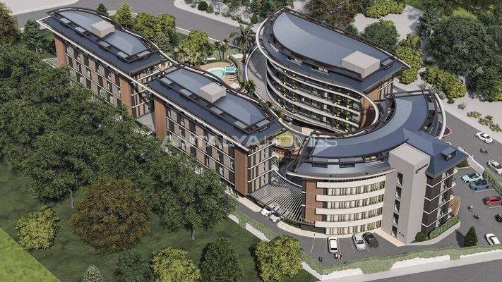 Sea and City View Apartments in Alanya Oba