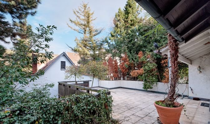 Große Terrasse Haupthaus
