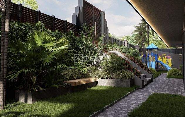 Apartments in a Complex Close to Sea in Alanya Mahmutlar Center