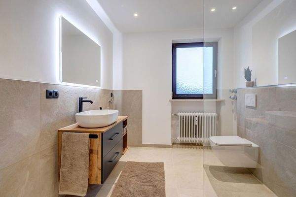 Bad mit Begehbarer Dusche