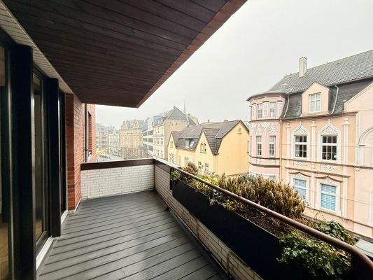 Balkon groß
