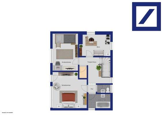 Grundriss Obergeschoss