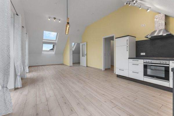 Koch-, Ess- und Wohnbereich