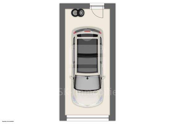 No show! Garagen nur Grundriss