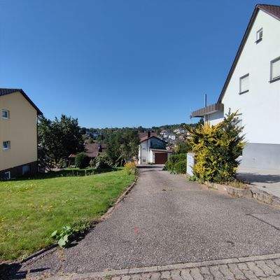 rote Markierung - breiteres Grundstück