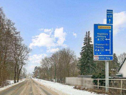 Autobahnauffahrt Mühlenbeck