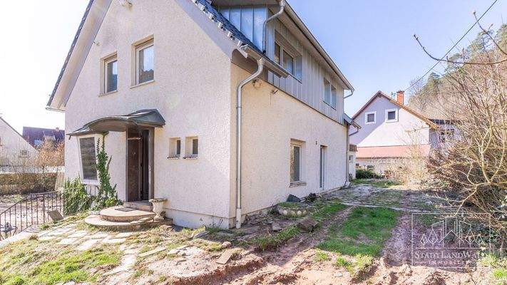 Außenansicht - Hauseingang