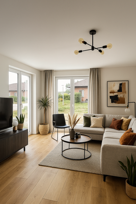 HS60b Wohnen Visualisierung