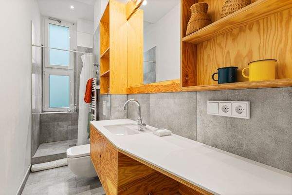 Duschbad mit Tageslicht