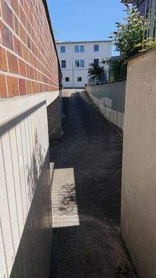 Ansicht Zufahrt Tiefgarage