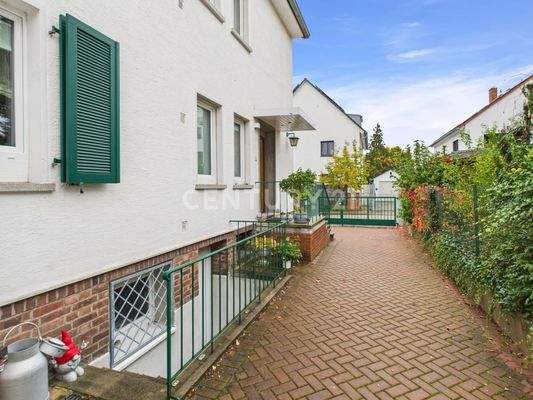 Blick Richtung Straße