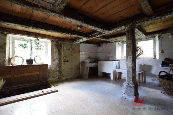 Küche im alten Hofgebäude
