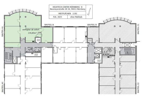 Grundriss 2. OG I 240 m²