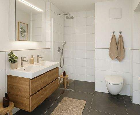 Badezimmer (KI-Staging) 