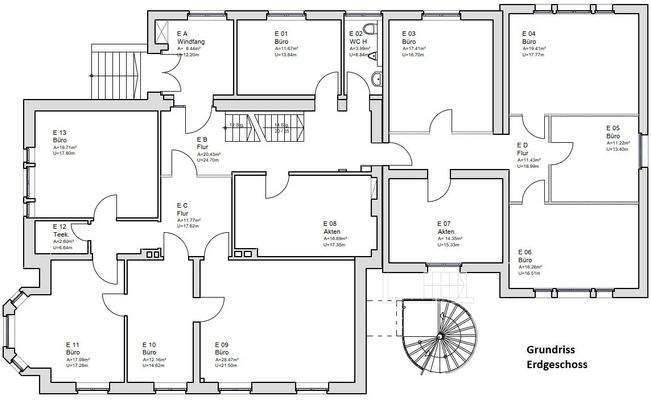 Grundriss Erdgeschoss