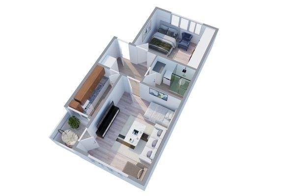 Grundriss (Perspektivisch)