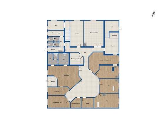 Erdgeschoss Augenarzt