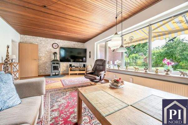 Ausblick in den Garten