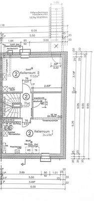 Grundriss Kellergeschoss