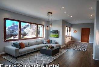 Einrichtungsbeispiel Wohn-/Esszimmer