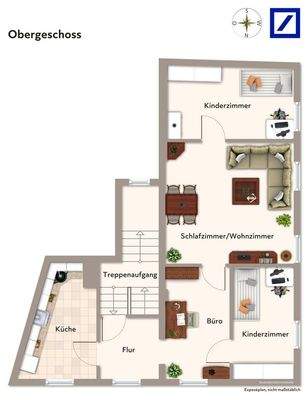 Grundriss Obergeschoss