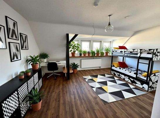 Wohnzimmer Einrichtungsvorschlag - (KI generiert)